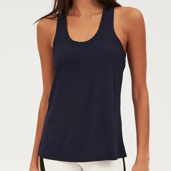 Splits59  Women’s Small Etta Navy Blue Tank  Top - Picture 2 of 7